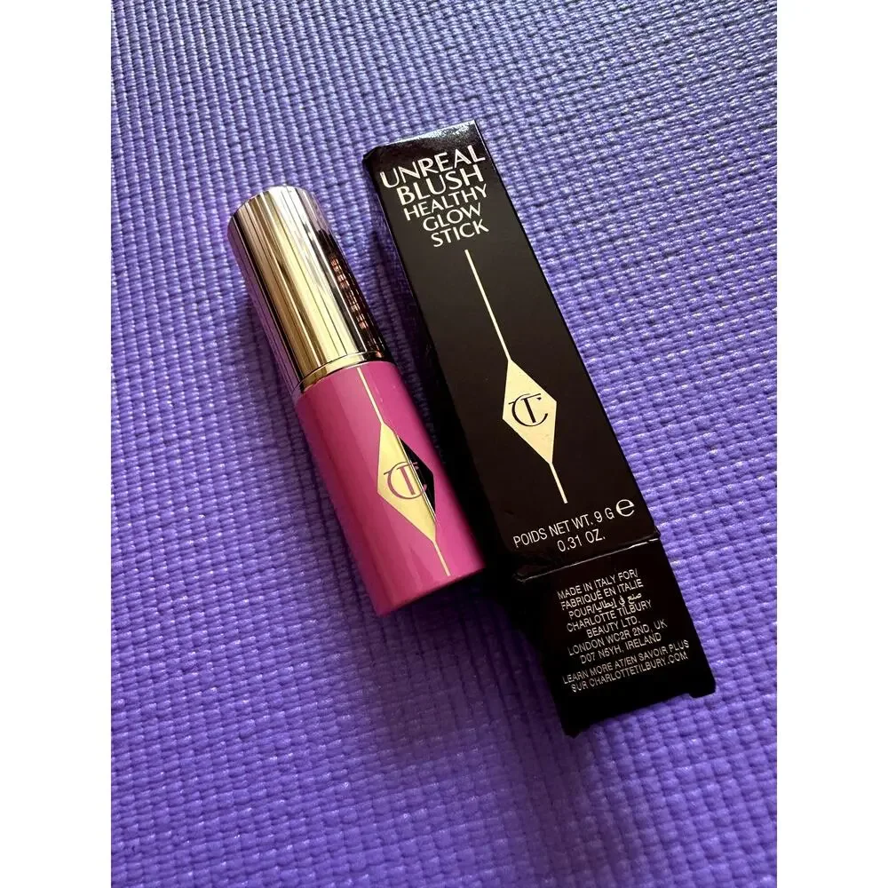 New Charlotte Tilbury Unreal Blush Healthy Glow Stick Pinky Glow